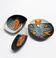 Rare set of three Elchinger Atelier ceramic bowls. France, 1950.