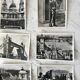 Set of 12 vintage silver photos London 70s-80s