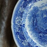 Large antique plate Villeroy and Boch
