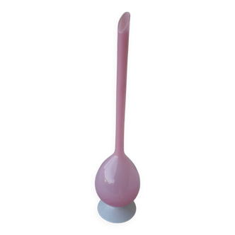 Vase soliflore opaline rose