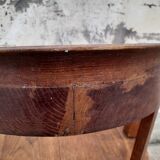 Louis Philippe oak desk chair 1900