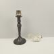 Pewter lamp foot 28 cm