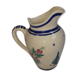 Henriot Quimper HB ceramic pitcher