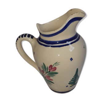 Henriot Quimper HB ceramic pitcher