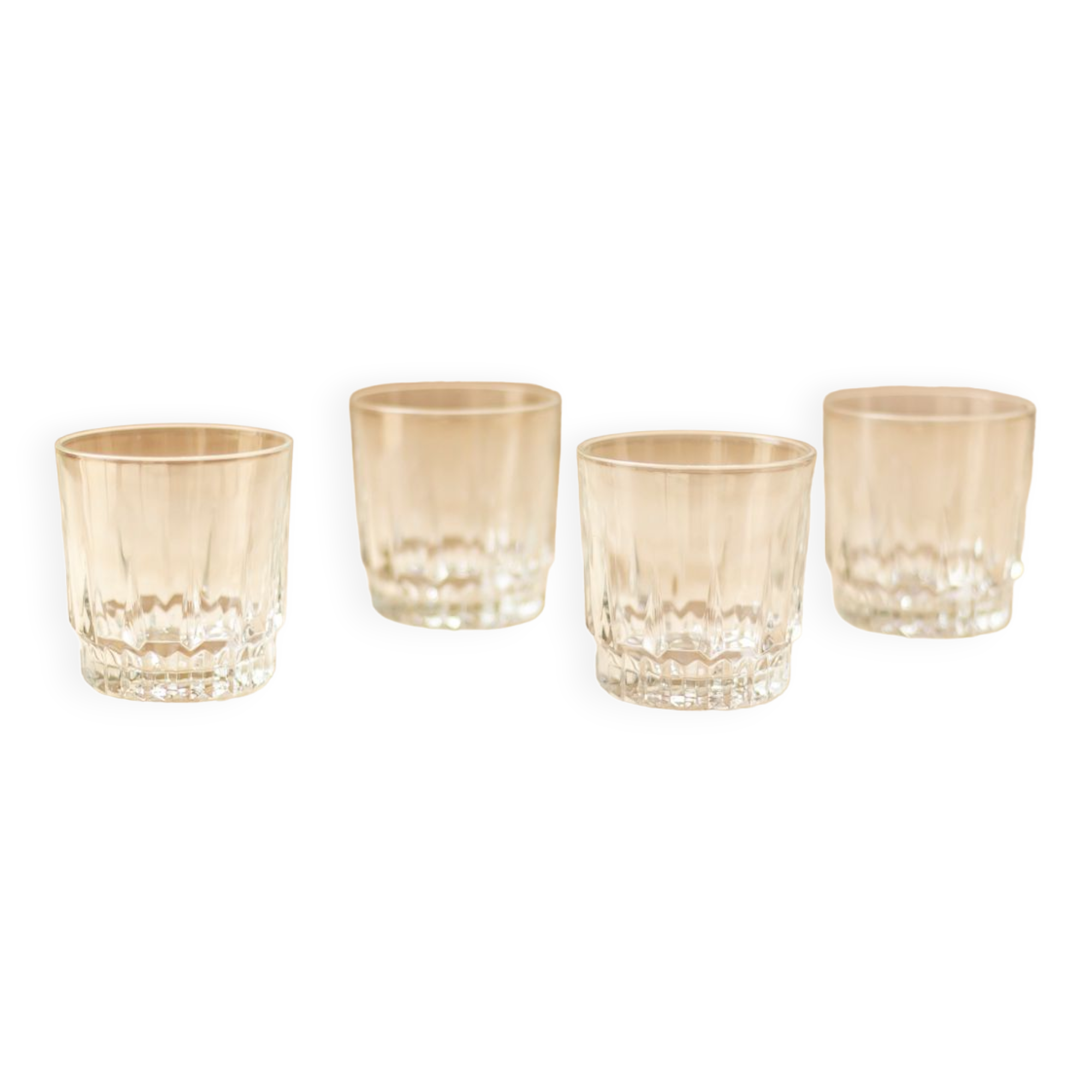 4 whisky glasses - Arcoroc