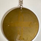 Mirror 1960 golden brutalist chain