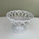 Openwork fruit bowl signed Lallier from Moustier