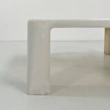 Amanta white coffee table by Mario Bellini for B&B Italia, 1970