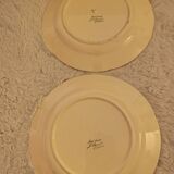 5 St Clément barbotine plates