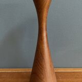 Teak candle stick 1960s