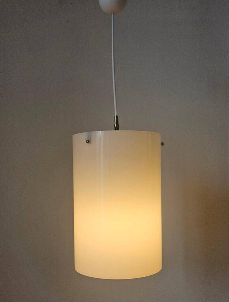 Set of Three Rare Midcentury Pendants Fog & Morup, Denmark, 1960s