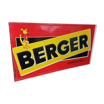 Anisette berger advertising plaque