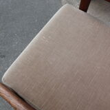 Scandinavian teak armchair from the 60s