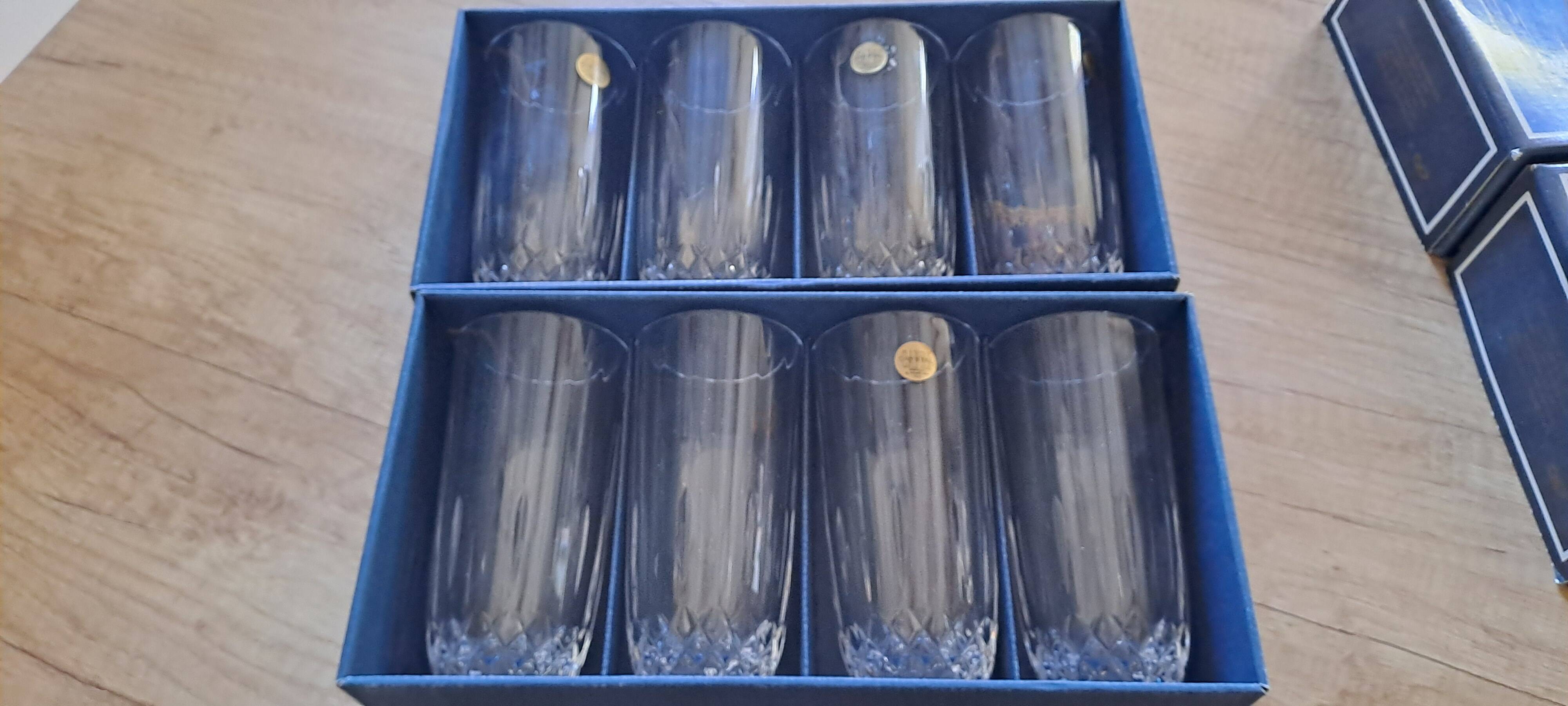 Crystal orangeade glass