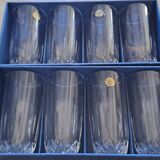 Crystal orangeade glass