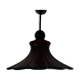 70s ceramic flower pendant light