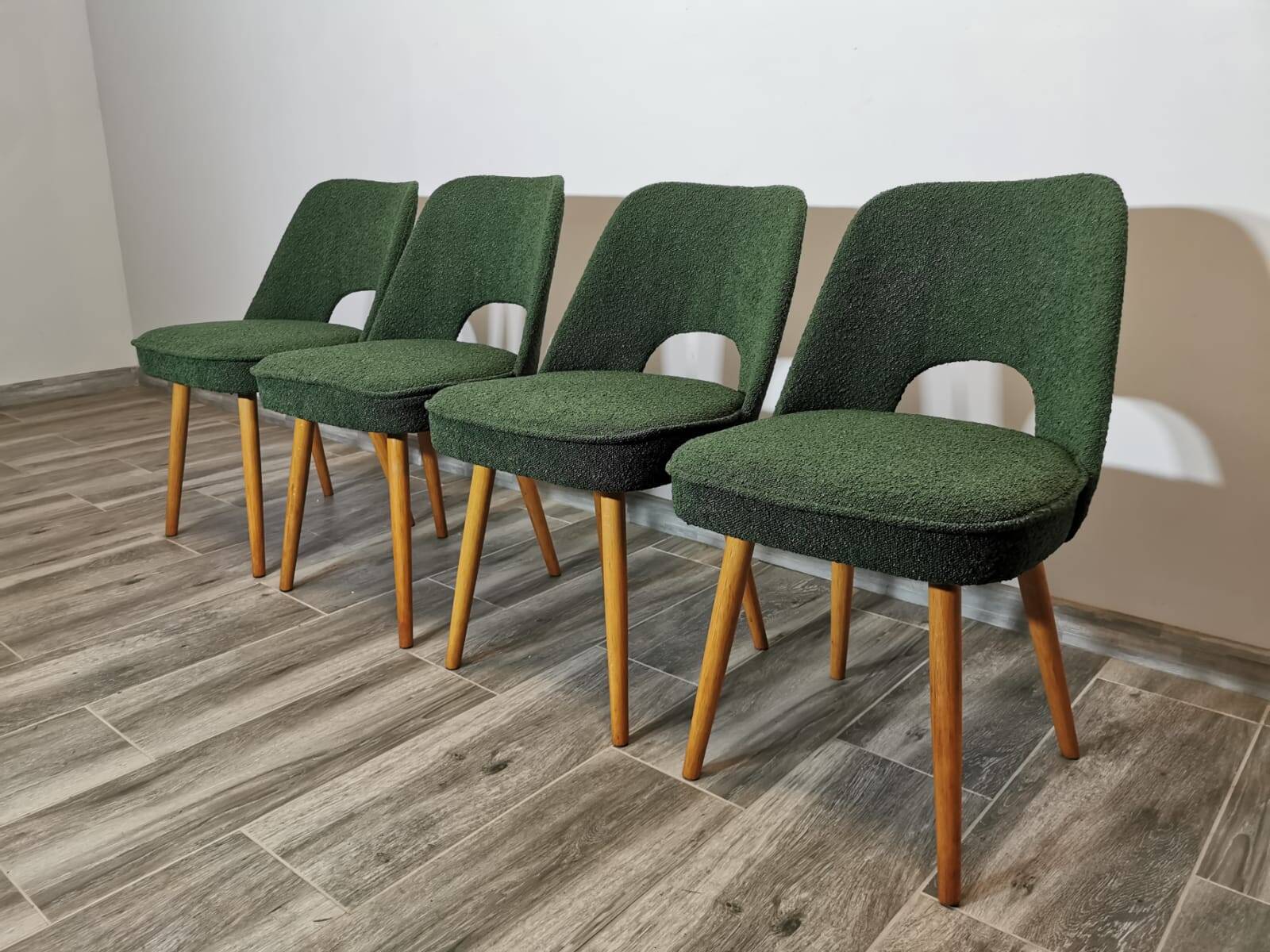 Dining Chairs by Oswald Haerdtl for Ton, 1950s, Set of 4