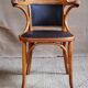 Baumann office chair, Pegamoïd upholstery