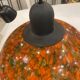 Lampara by Vidrio Millefiori, Peill & Putzler, Mid-century, Naranja, 70's –