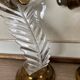 Pair of 1960s brass wall lights