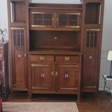 Early 20th century sideboard, Art Nouveau in the style of Gustave SERRURIER BOVY (1870-1910).