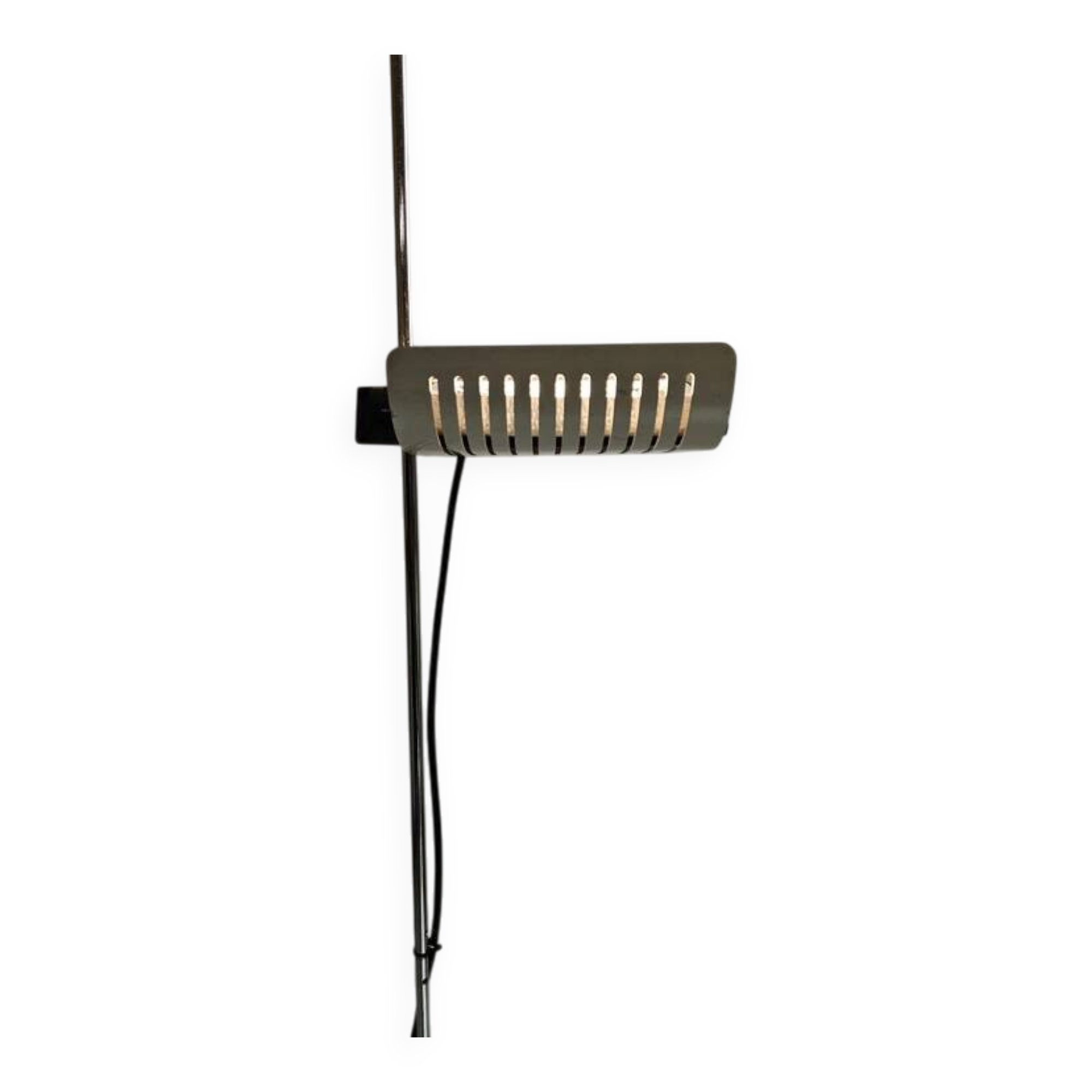 Joe Colombo floor lamp model 626 for Oluce white