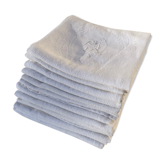 Old monogrammed towel(s) "SG"