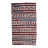 Tapis kilim en laine turc traditionnel vintage tissé à la main 160x280