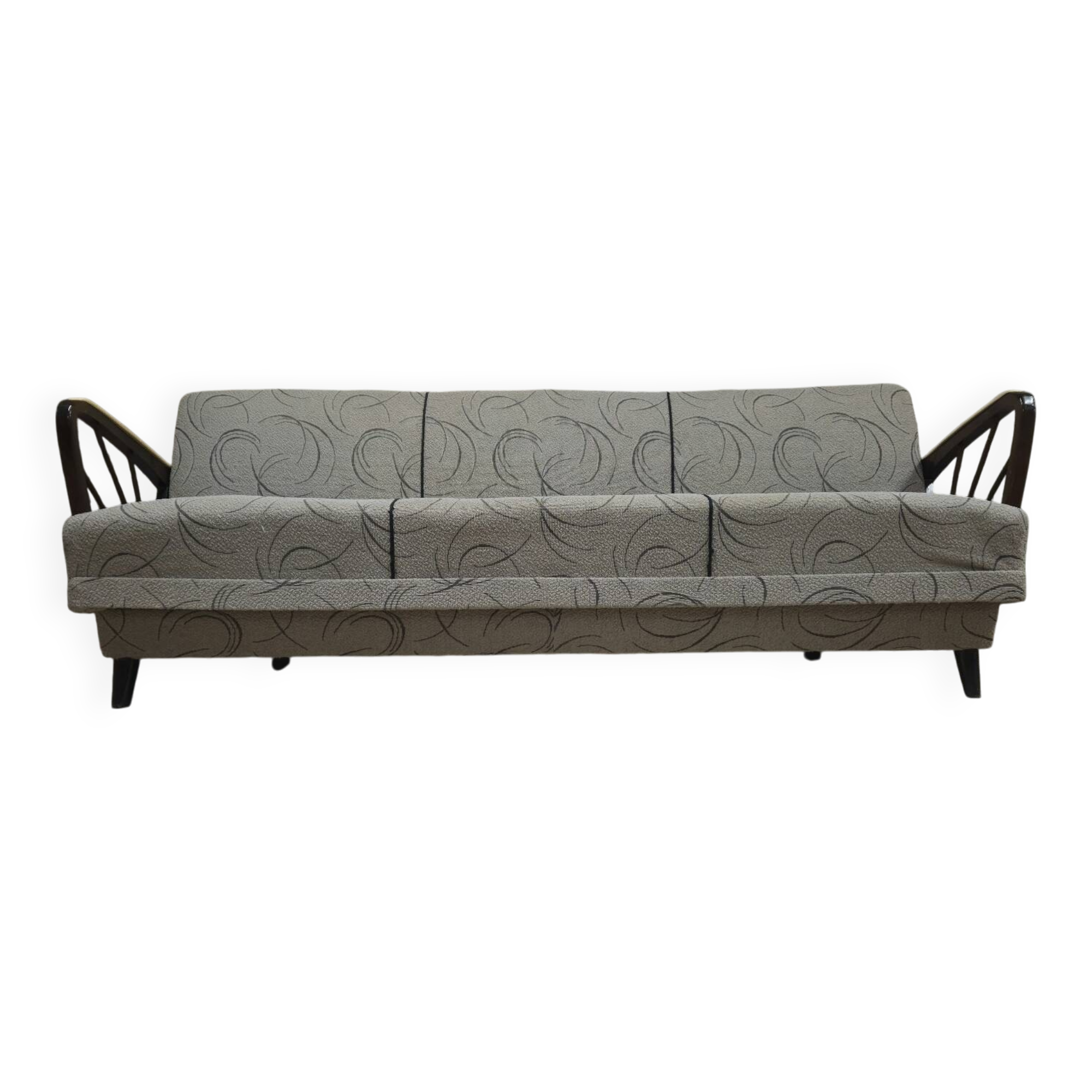 Vintage 1950s daybed sofa
