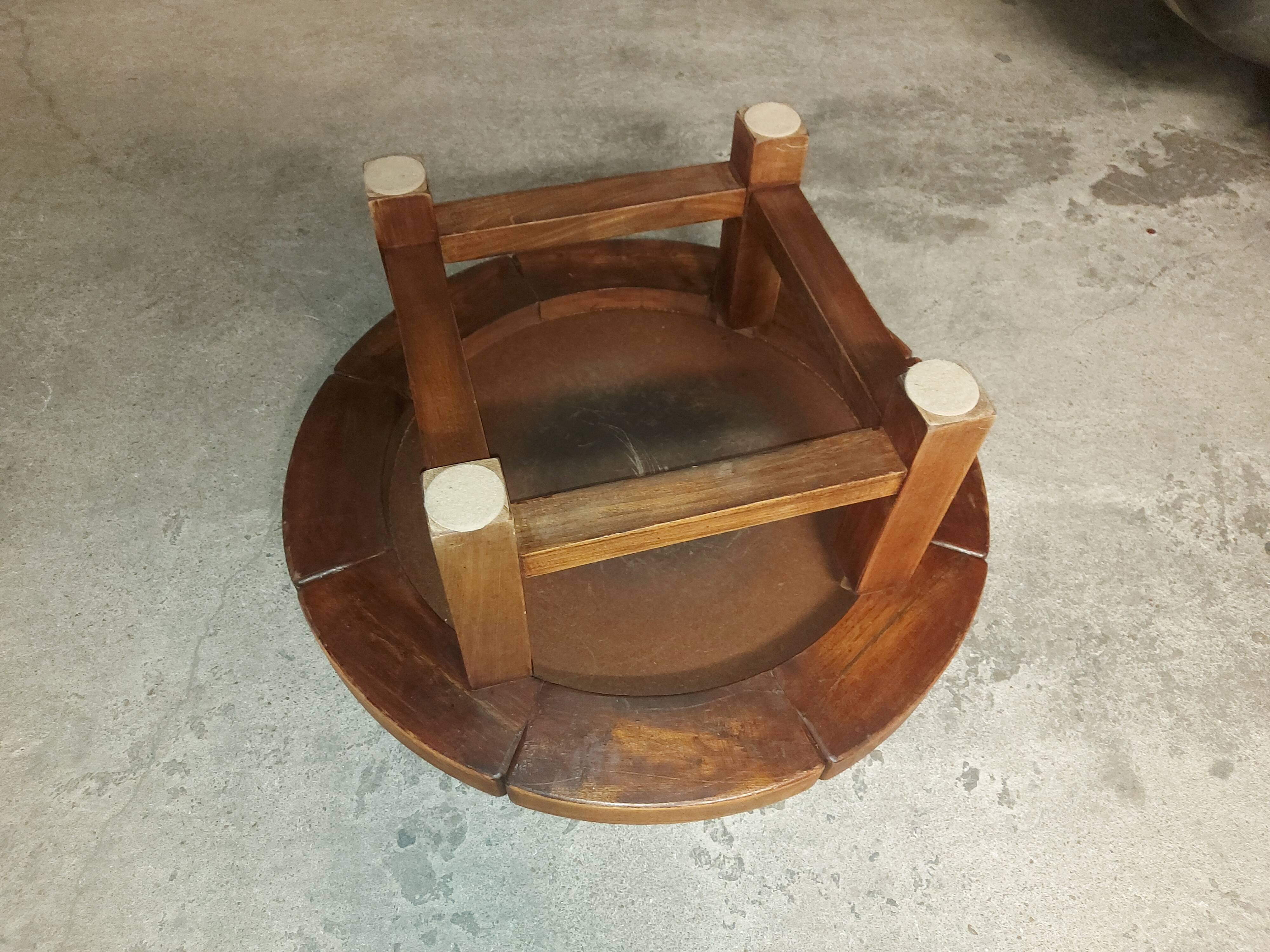 Table vintage ceramic top 50's, 60'S