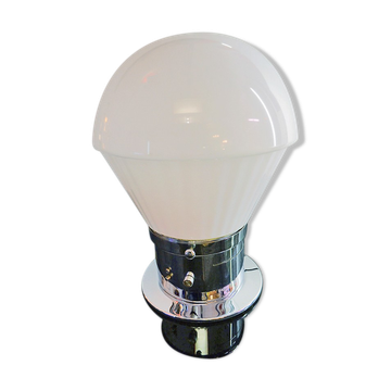 Lampe de couleur changeante avec socle chromé, 1970