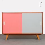 Pink and white chest of drawers by Jiri Jiroutek, model U-452 circa 1960
