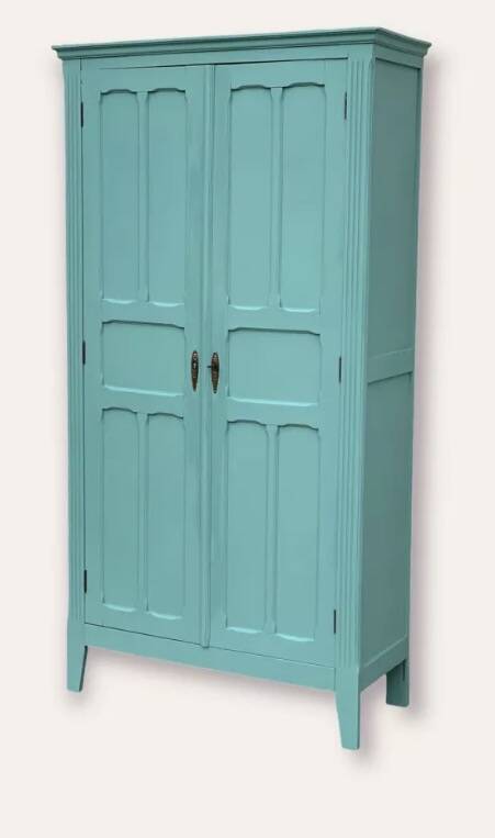 Art Deco paneled Parisian wardrobe 1940