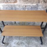 Vintage shelf L: 81 cm H: 183 cm