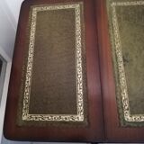 Bureau anglais à rabats et piètement en lyre