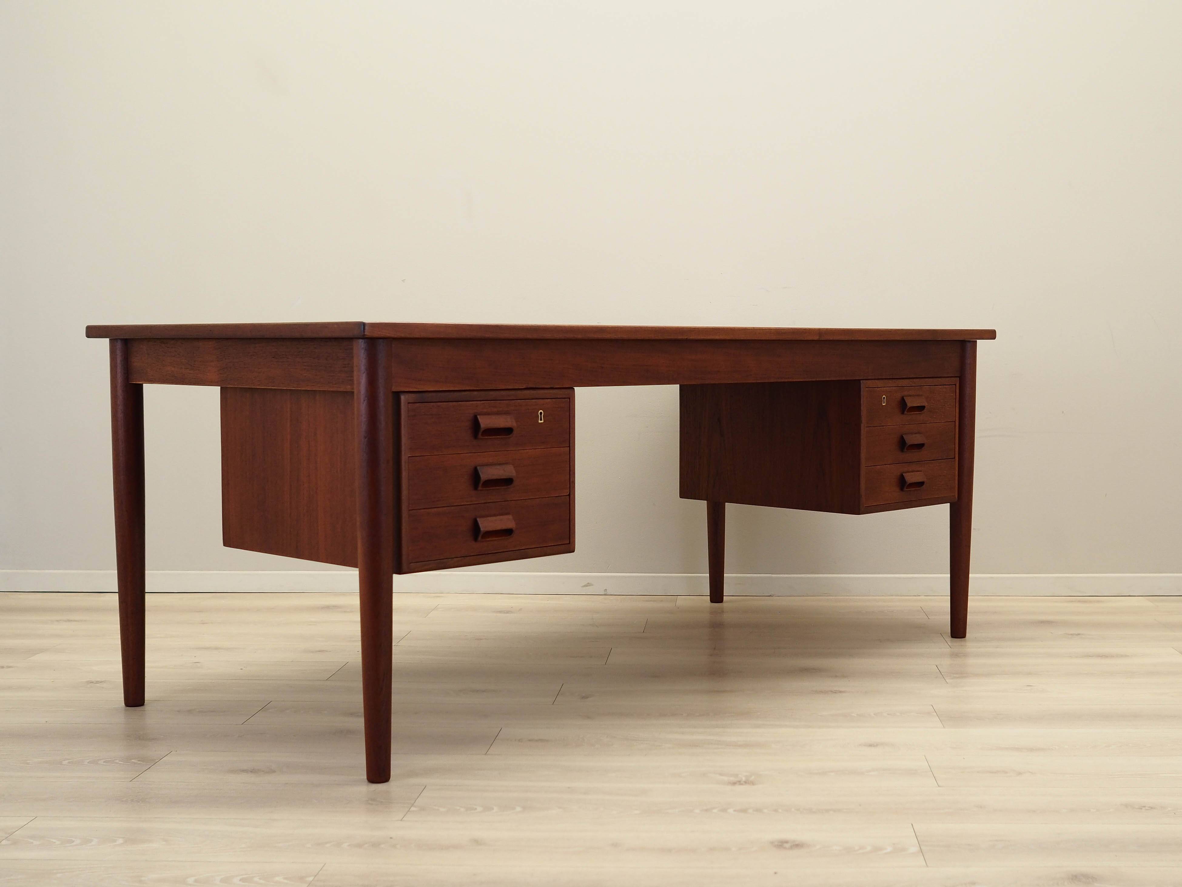 Teak desk, Danish design, 1960s, designer: Børge Mogensen