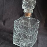 Vintage square whisky decanter square cap