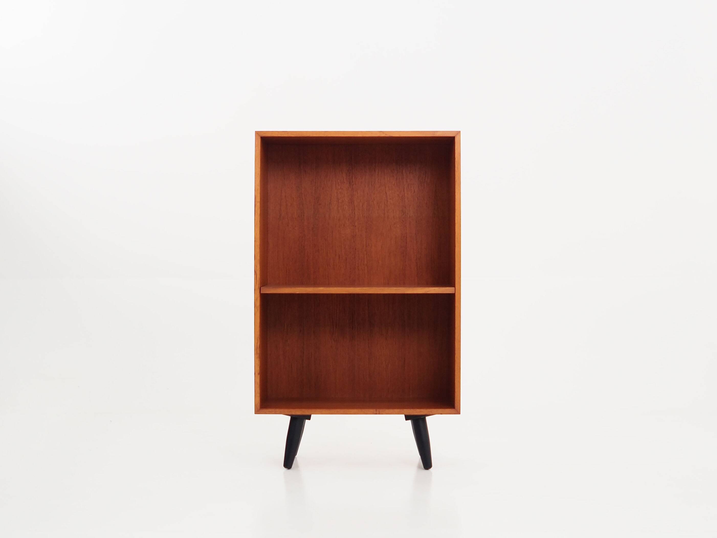 Teak bookcase, Danish design, 1970s, production: Denmark