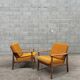 Saffron armchair pair