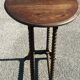 Small folding table called Gateleg, Victorian era