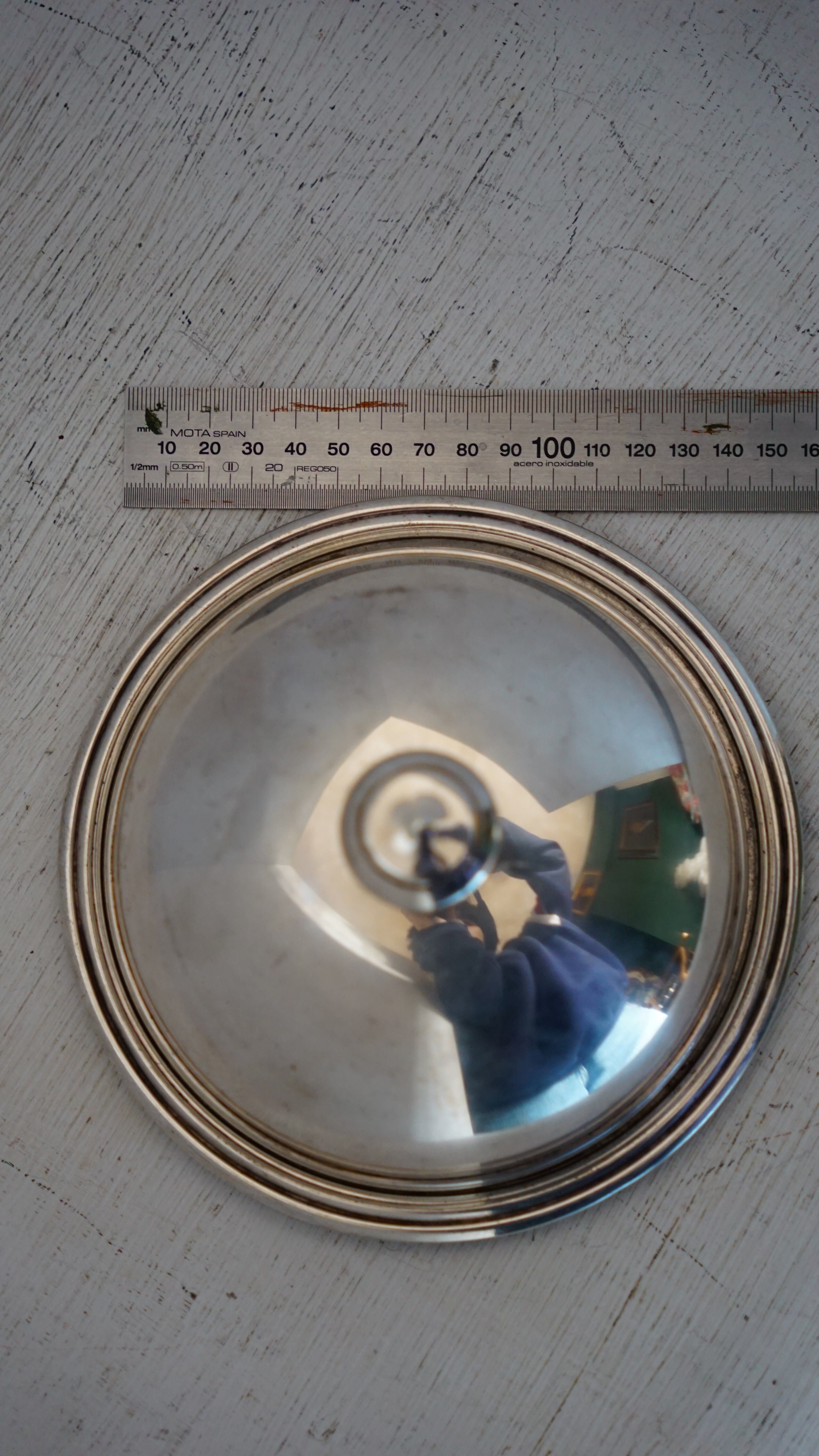 Butter dish and toaster English silverware