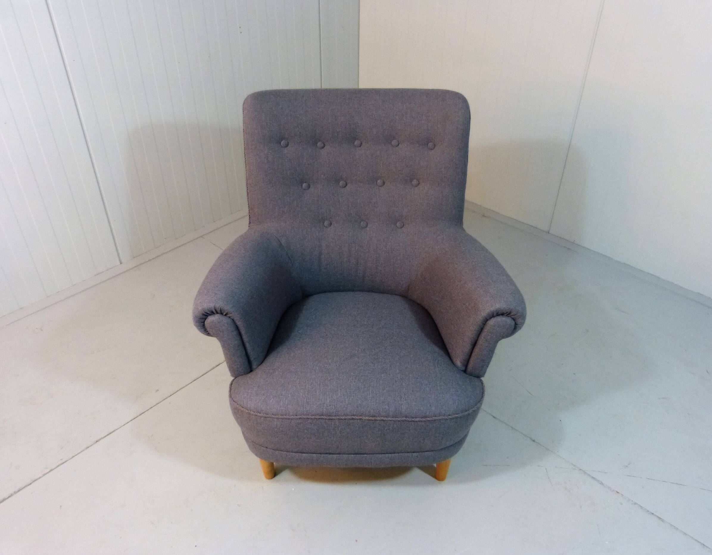 Carl Malmsten arm chair, Sweden 1950's
