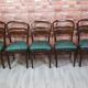 Chaises de salle à manger art déco rénovées