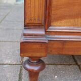 Semainier Napoléon III en noyer fin du 19e siècle