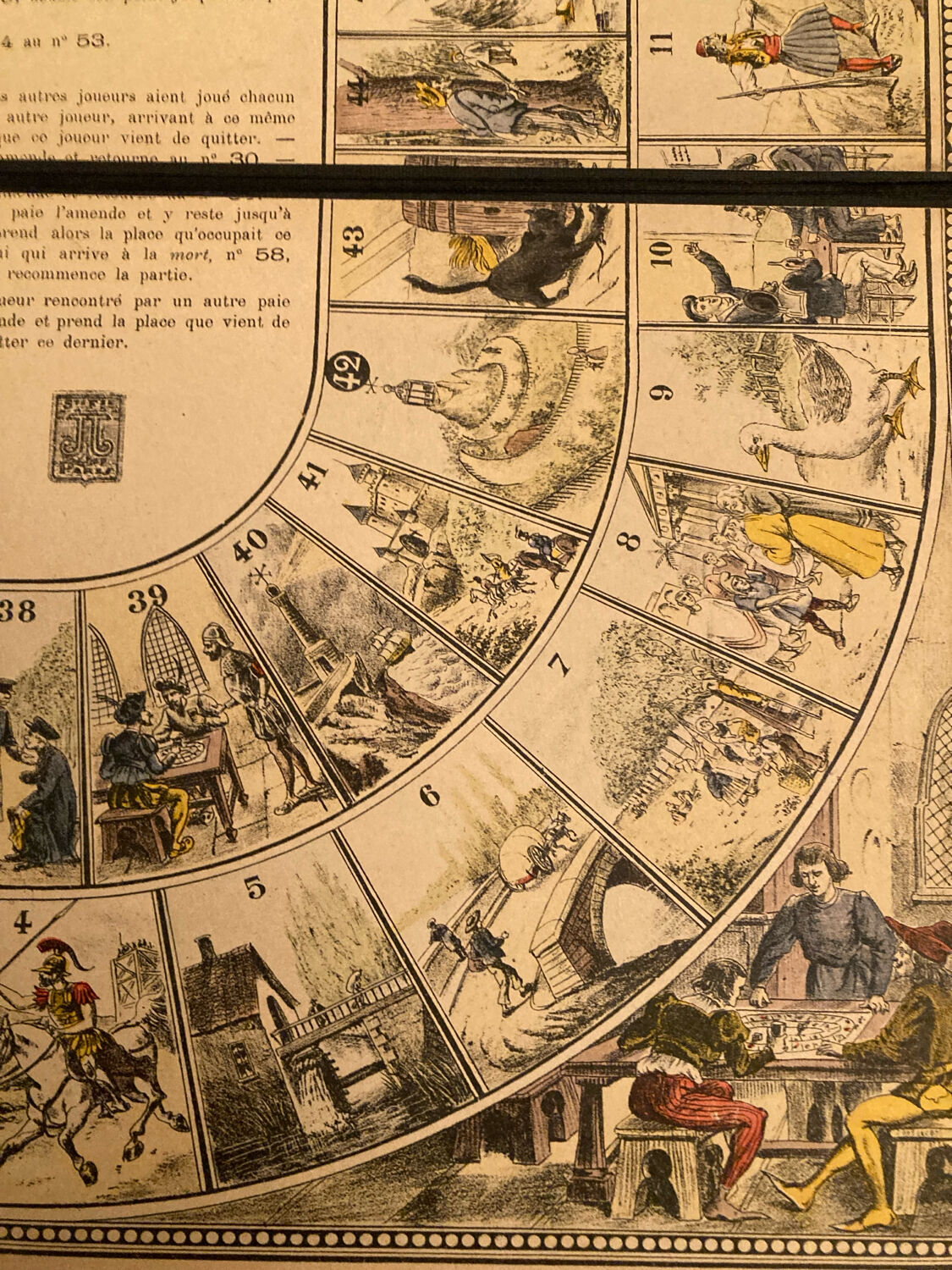 Ancient game of the goose renewed by the Greeks