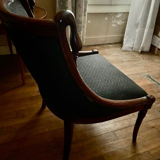 Fauteuil col cygne