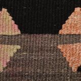 2x7 Salmon Beige Vintage Kilim Runner Rug, 64x226Cm