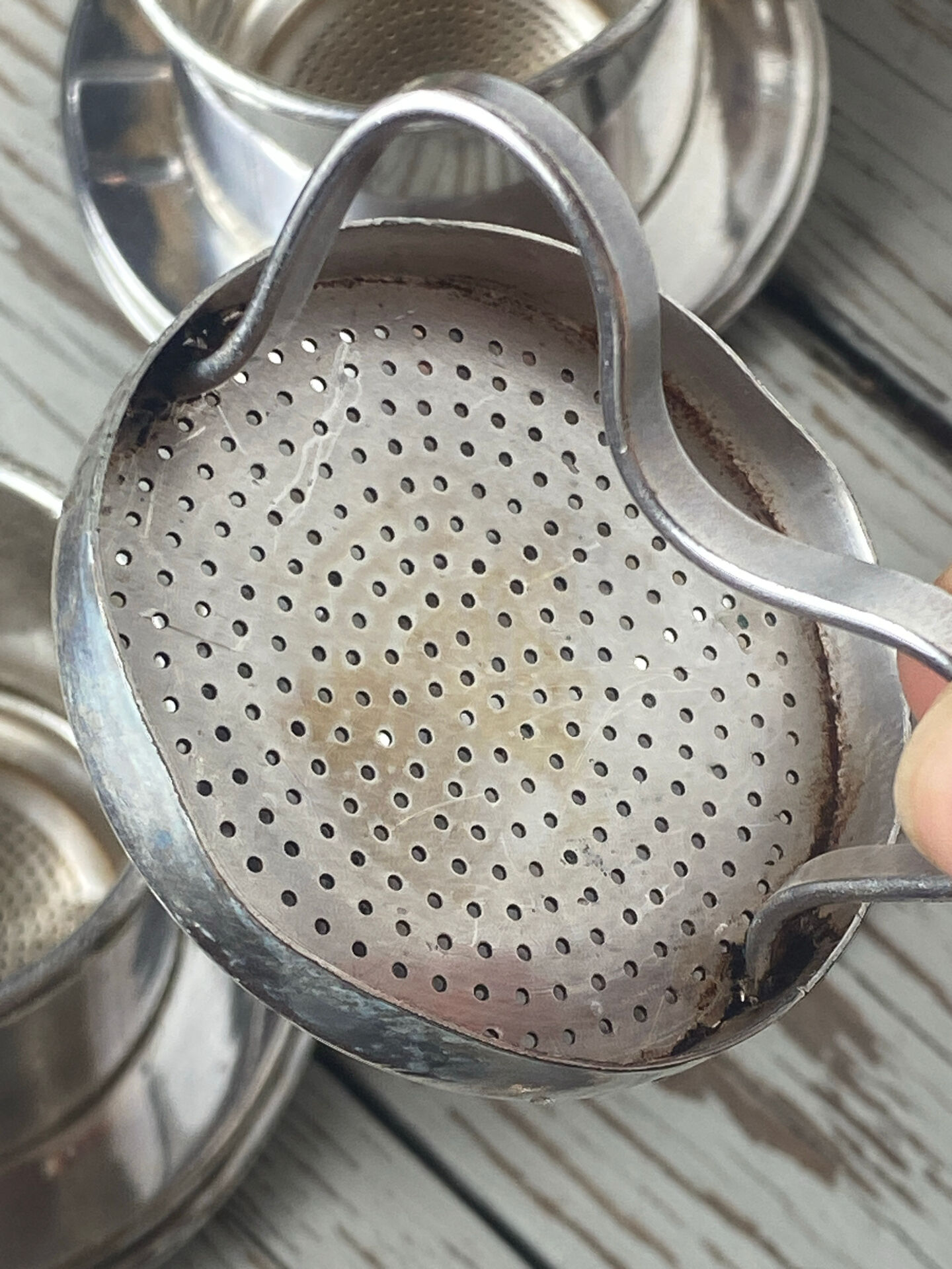 Silver-plated teapots