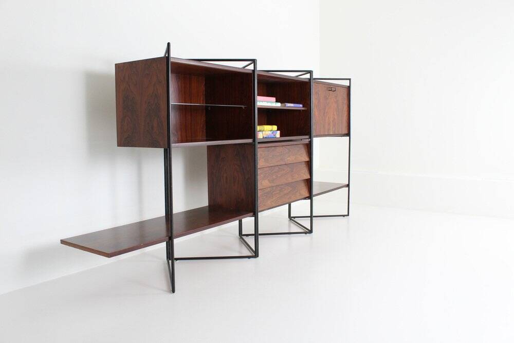 Adjustable wall unit by Taichiro Nakai for La Permanente Mobili, 1953