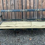 Rare 19th-century painted bench or sofa